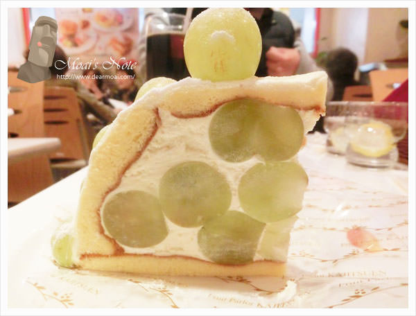 【2013日本東京行】果実園‧fruit parlor kajitsuen～超級美味的葡萄蛋糕！