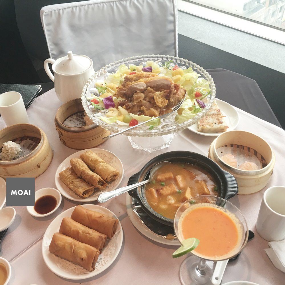 【台中市北區】京悅港式餐廳～百貨公司內飲茶吃飯可歇腿還有風景可看