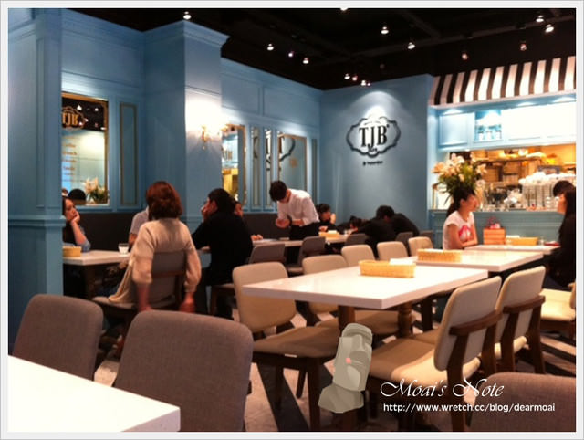 【北市大安區】TJB Cafe（The Jeans Bar Cafe）～淺藍風華麗的輕食咖啡店‧新開幕